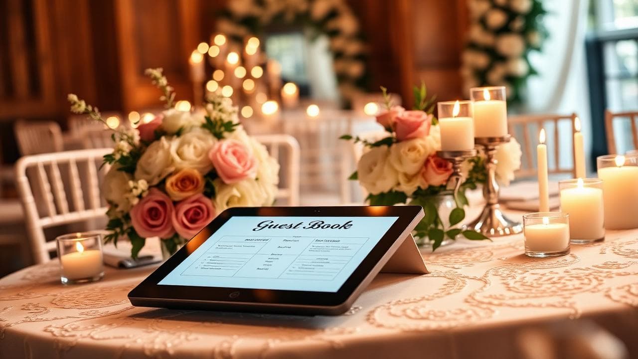 Digitaal gastenboek: het moderne alternatief voor bruiloften