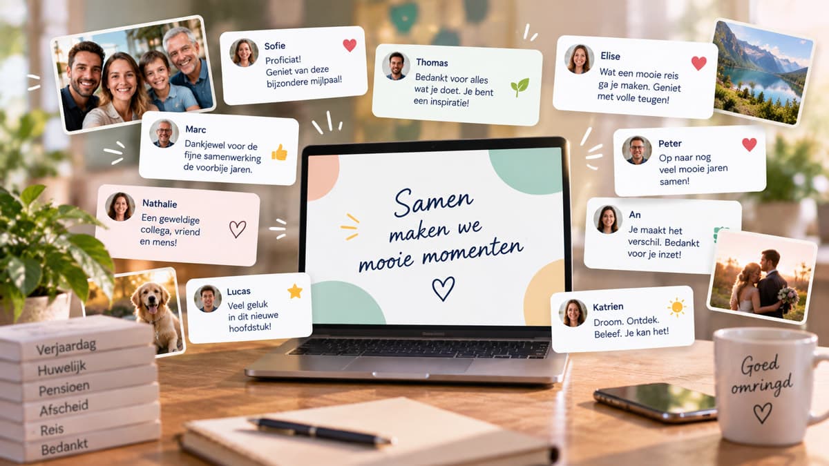 Wens on Web vs Kudoboard: welk platform past bij jouw moment?
