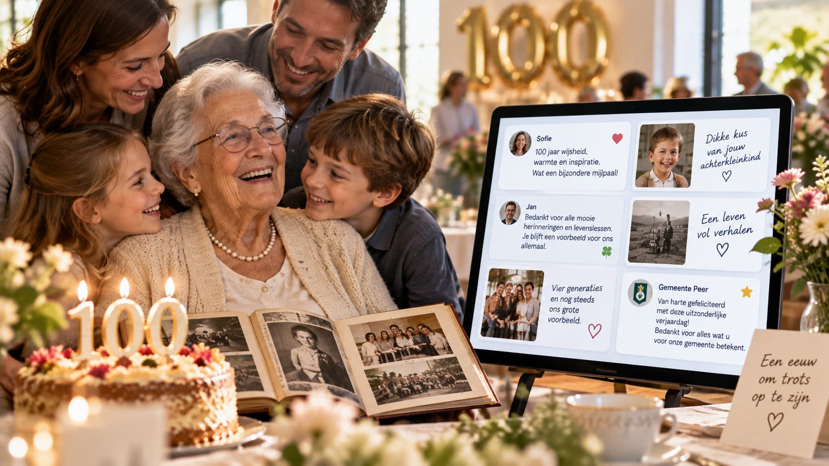 100 jaar worden: hoe vier je een eeuwfeest